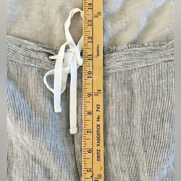 Caslon Pants Women’s Linen Blend Drawstring Beach Lounge Casual Large - Picture 7 of 10